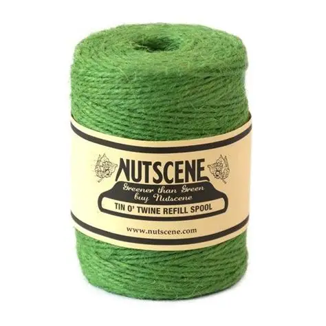 FICELLE NUTSCENE VERTE CHRYSANTHEME  (BOB 200M)